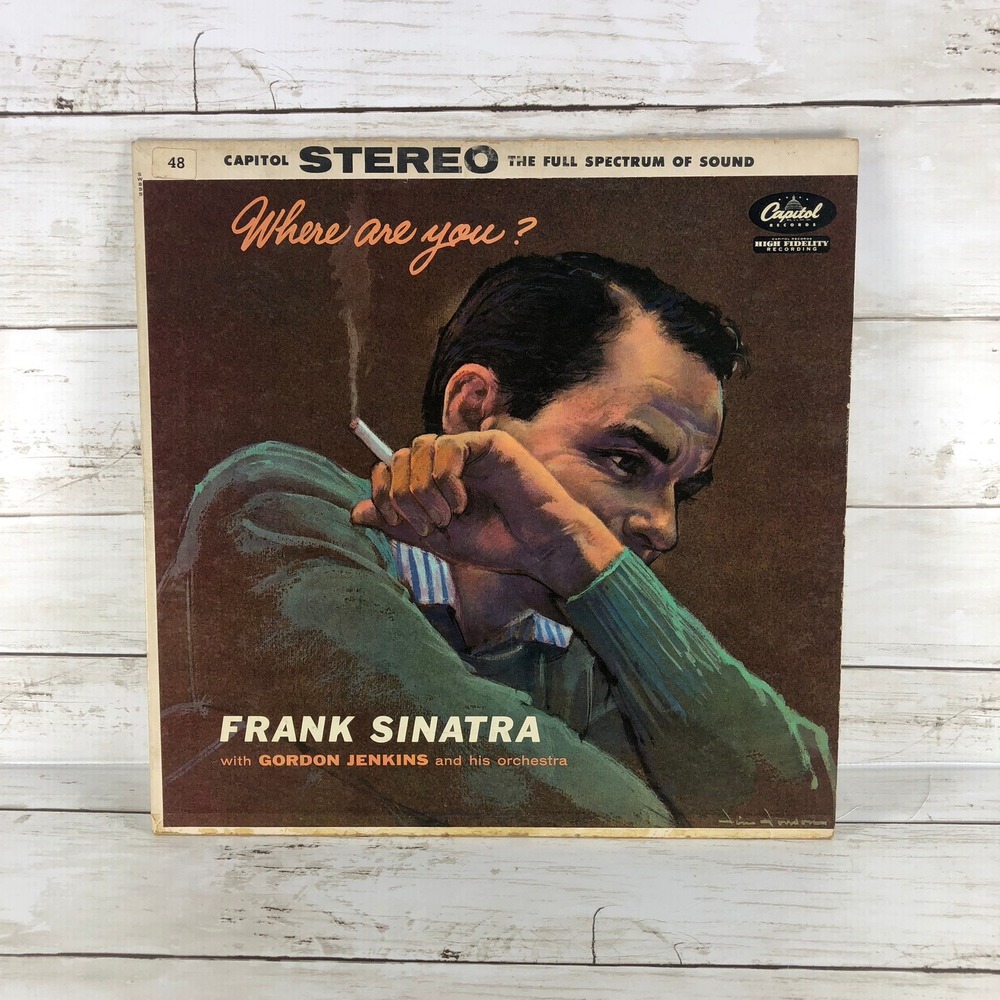 Frank Sinatra Where Are You? Vinyl LP Capitol SW855 Stereo Gordon Jenkins 1957